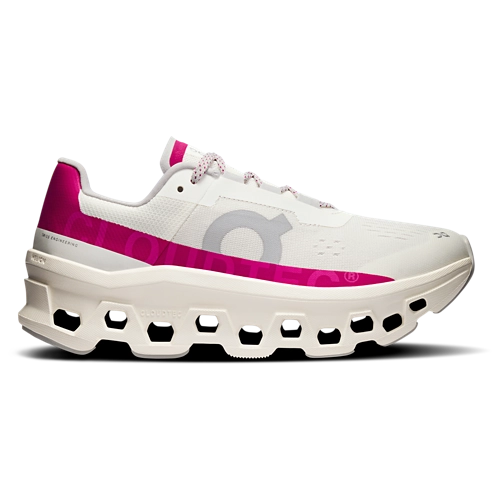 On Cloudmonster W Ivory Grenadine