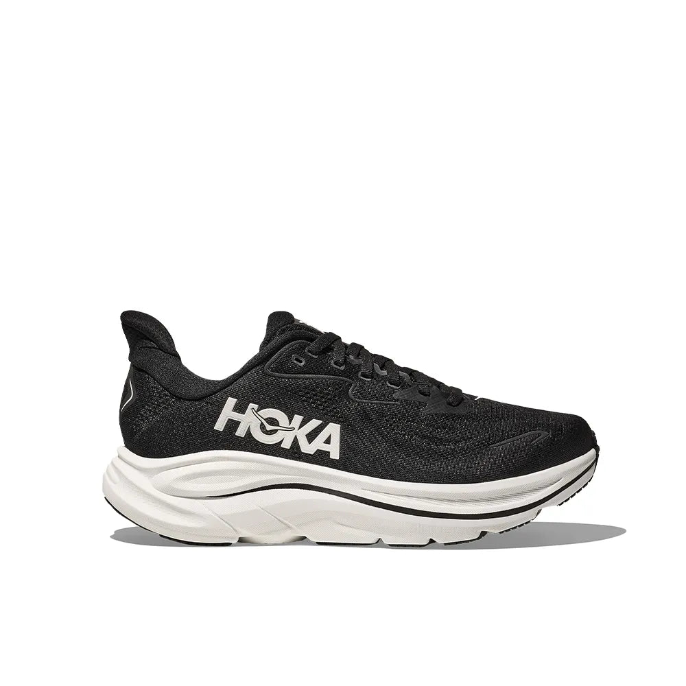 HOKA M Clifton 10 Black White