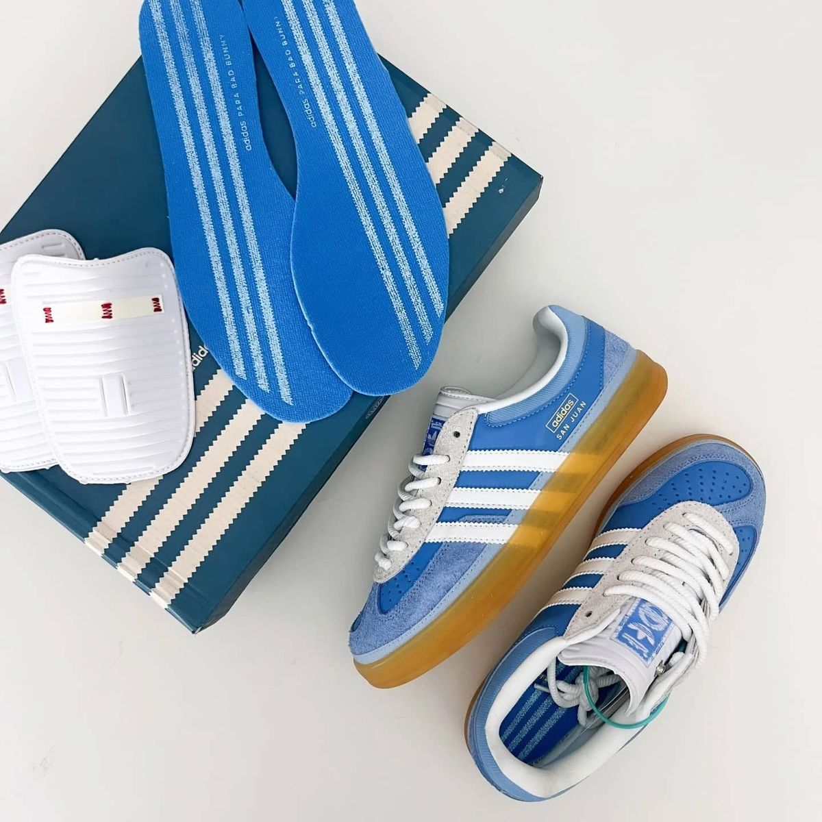 Bad Bunny x Adidas Gazelle Indoor San Juan