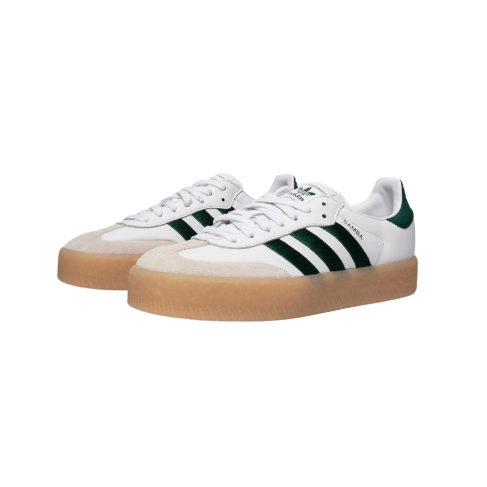 Adidas Sambae Cloud White Collegiate Green