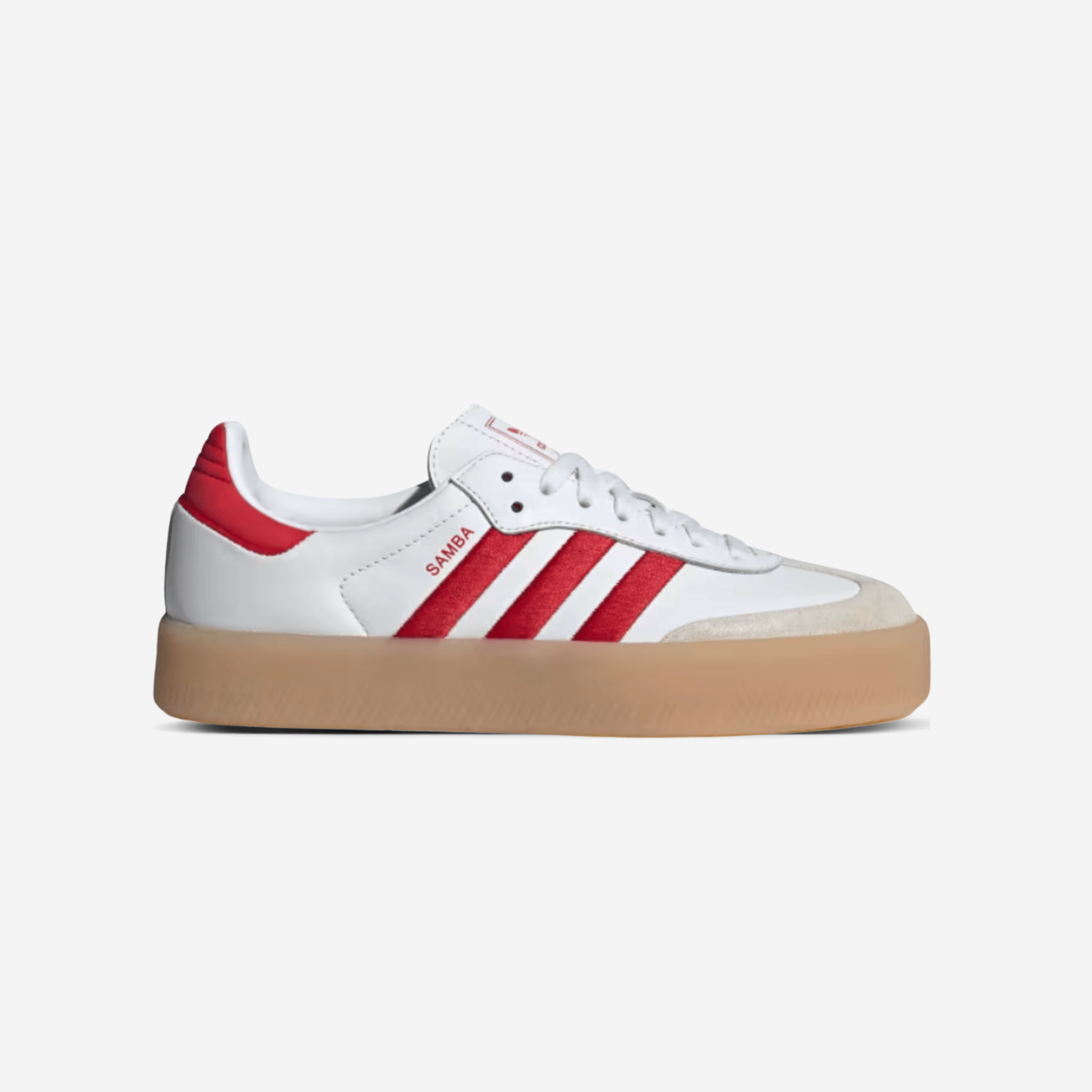 Adidas Sambae Cloud White Better Scarlet