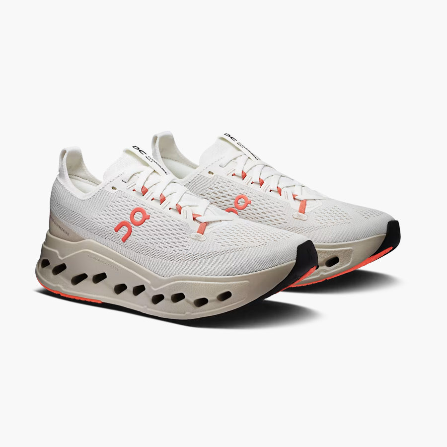 On Cloudsurfer Max W Ivory Salmon