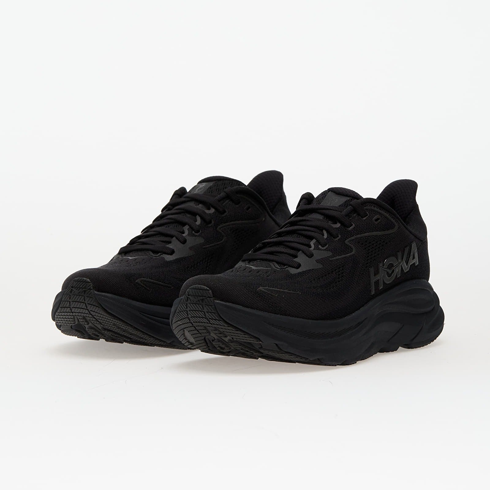 HOKA W Clifton 10 Black Black