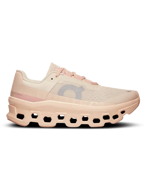 On Running Cloudmonster W Moon Fawn