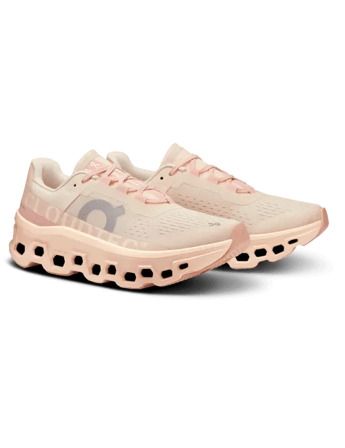 On Running Cloudmonster W Moon Fawn